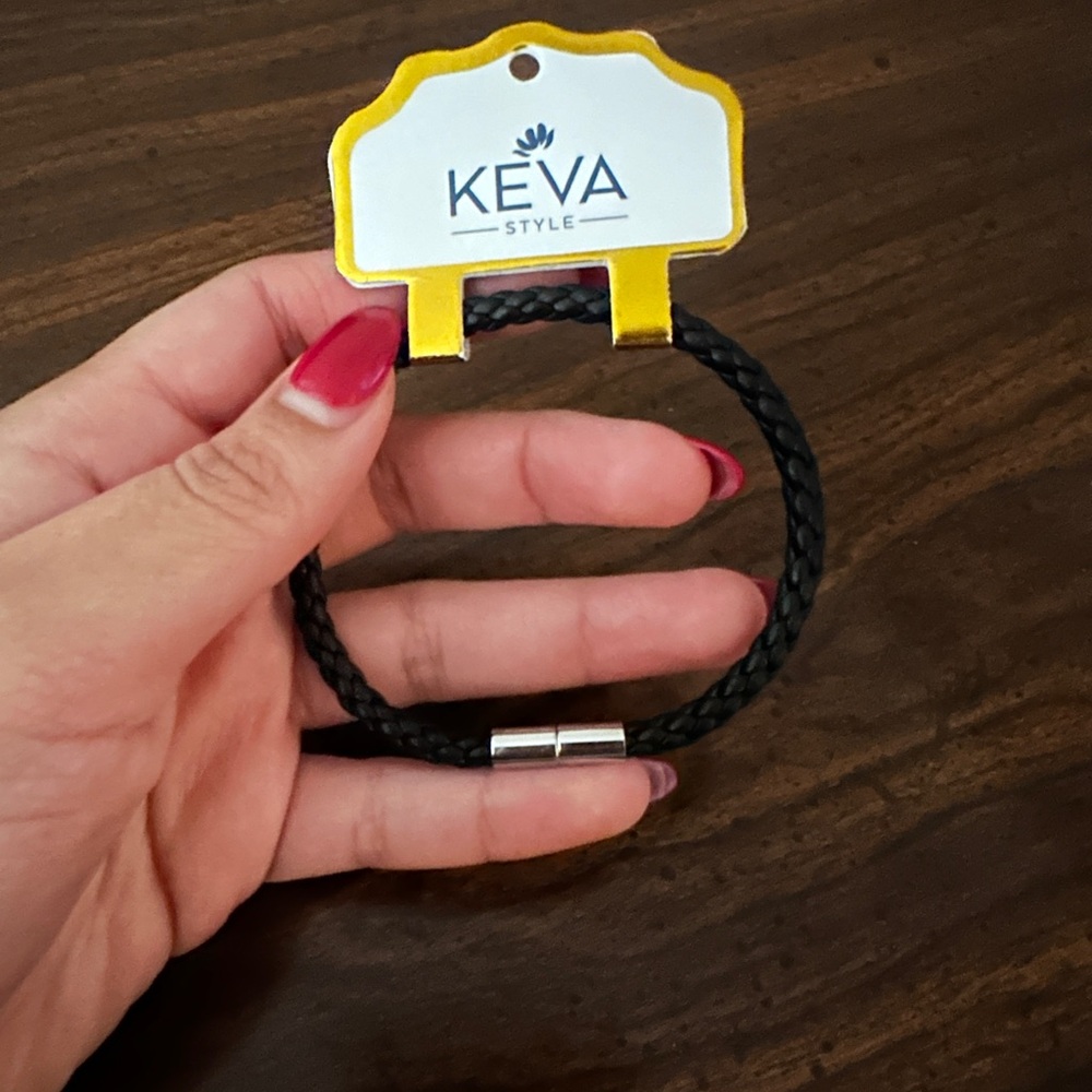 Black Braided Bracelet
